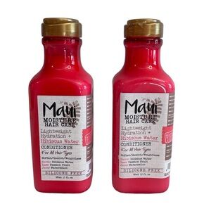Set of 2 Maui Moisture Hydration + Hibiscus Water  Conditioner NWOT